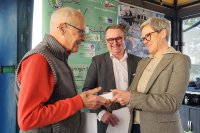 GutsMuths-Ehrenplakette in Silber für Ulrich Martin