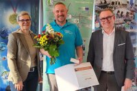 GutsMuths-Ehrenplakette in Bronze für Heiko Wimmer